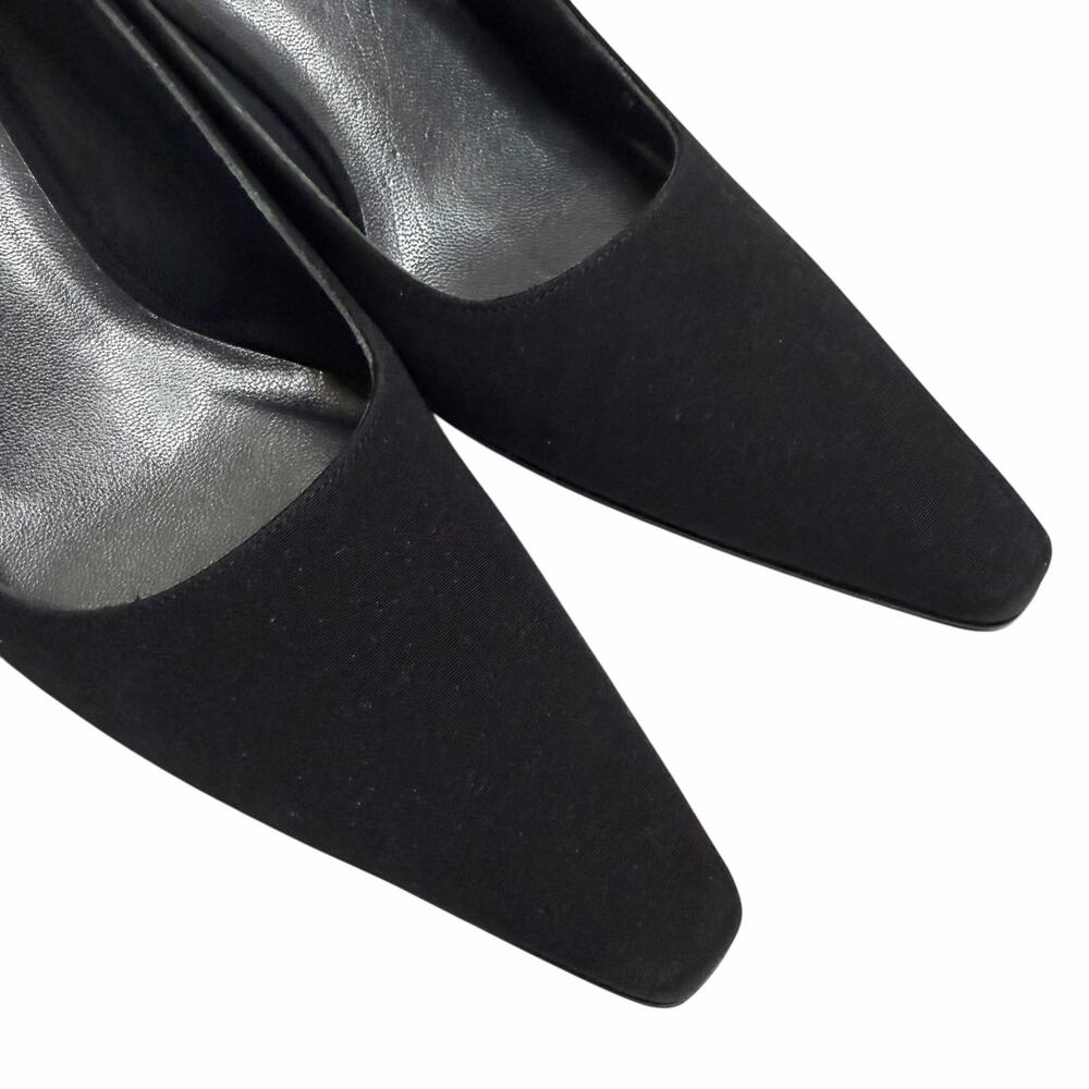 Stuart Weitzman Ideal Black Basic Stretch Micro S… - image 2